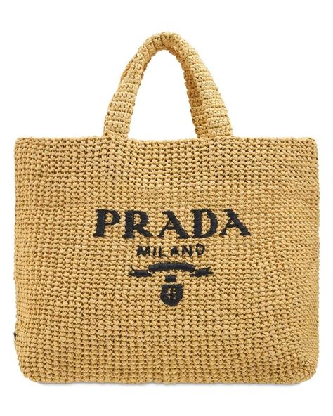sac prada en paille